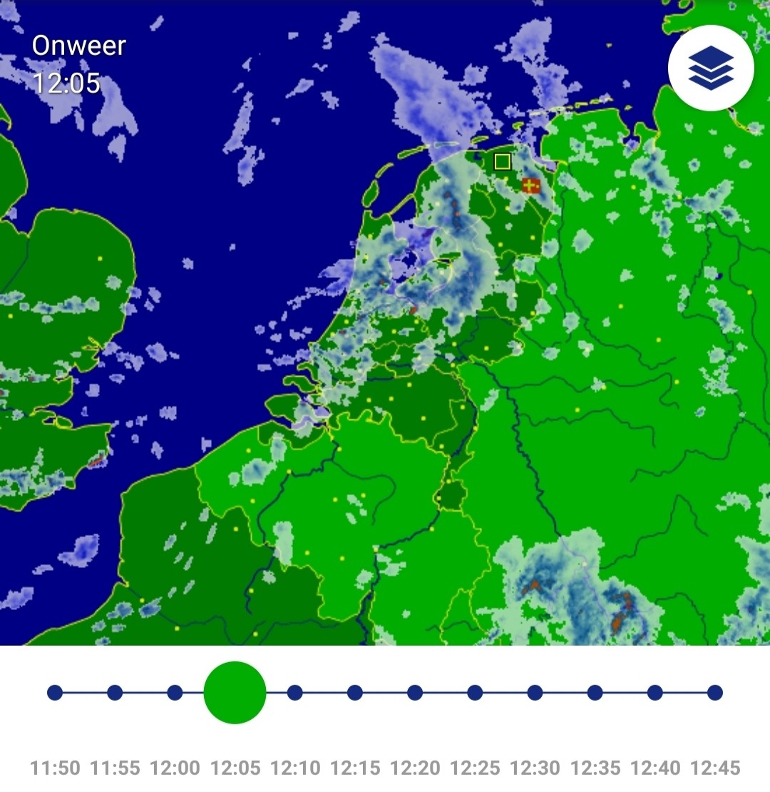 Weerwoord | Verschil In Onweerradar Weerplaza Vs. KNMI En Buienradar