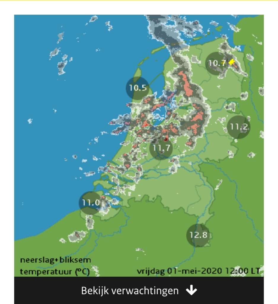 Weerwoord | Verschil In Onweerradar Weerplaza Vs. KNMI En Buienradar